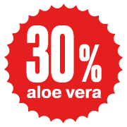 30% aloe vera